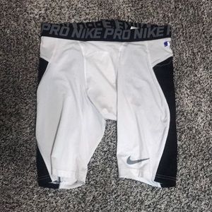 Nike Baseball compression shorts.